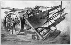 1800s! Revolutionary changes! … Sowing machine!?
